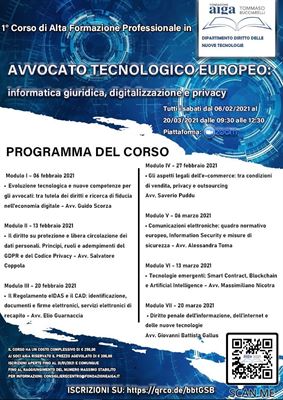 AVVOCATO TECNOLOGICO EUROPEO